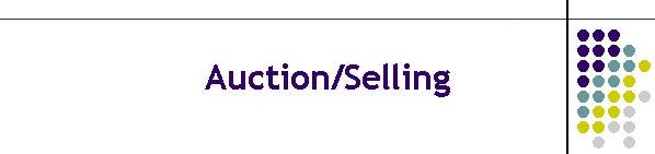 Auction/Selling